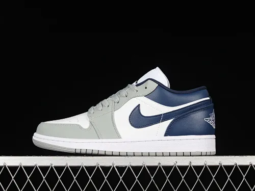 All categories Air Jordan Jordan series basketball shoes Air Jordan 1 Low Air Jordan 1 Low AJ1 Joe 1 cement blue DC0774-042